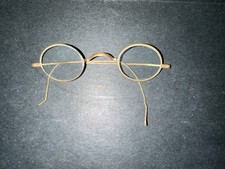 Antique Wire Rim Granny Glasses Spectacles Vintage