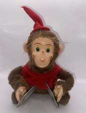 Westminster Magic Monkey Chimp Cymbals Vintage Mechanical Toy 8" Untested