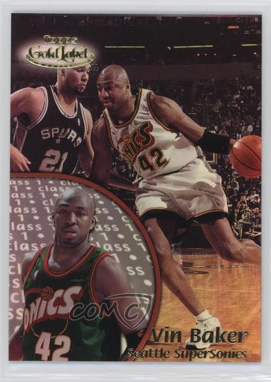 2000-01 Topps Gold Label Class 1 Vin Baker #57 0bn8