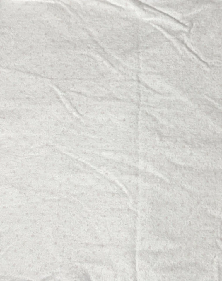 Manta de recepción de bebé Circo rosa lunares franela blanca envoltura Lovey 29"x28" Foto 4 de 4