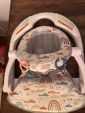Fisher-Price Portable Sit Me Up Floor Seat - Preowned/Smoke Free Home.