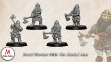 LOTR Dwarven Warriors With Two Handed Axes