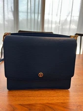 Louis Vuitton Grunel Shoulder Bag Blue