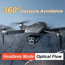 Foldable RC Quadcopter for Beginners Dual Cameras Brushless Drone Headless Mode