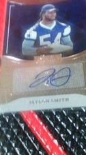 Panini Donruss Jaylon Smith Dallas Cowboys NFL Rookie Autographed #229 Card. rookie card picture