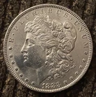 1883-O Morgan Silver Dollar Excellent Condition Almost Uncirculated