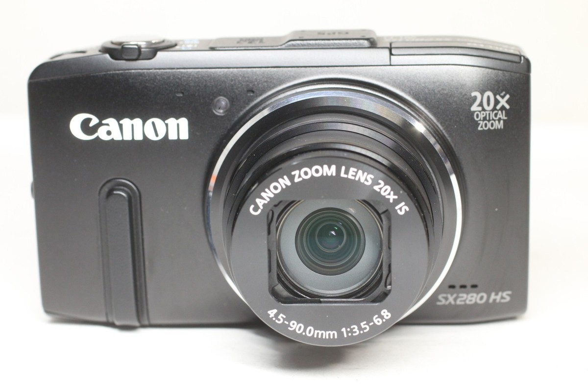 Canon PowerShot SX280 HS 12.1MP Digital Camera - Black for sale