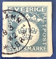 Alte  Briefmarke.  Schweden.  Gestempelt. (346)