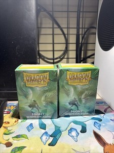 Dragon Sheild sleeves lot 2 might 100 dual sleeves!