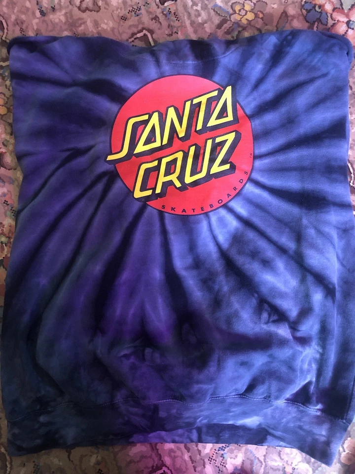 Толстовка с капюшоном Santa Cruz Tie Dye размер XL - Изображение 2 из 4