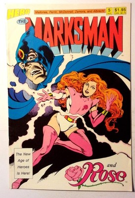 The Marksman #5 (1987) Heroic Publishing 1st Print Comic Book