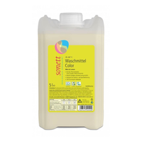 (6,20 Eur/L) Sonett Waschmittel Color Mint&Lemon, 5L, Biologisch Abbaubar