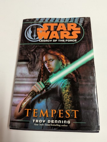 Star Wars Legacy Of The Force: TEMPEST by Troy Denning Hardcover 1st Ed/Pnt Rare - Picture 6 of 16