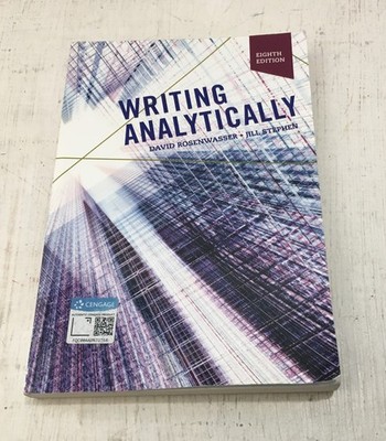 Writing Analytically (w/ MLA9E & APA7E Updates) 8th Edition PAPERBACK