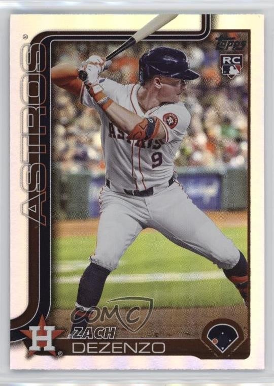 2025 Topps Series 1 Rainbow Foilboard Zach Dezenzo #89 Rookie RC 11qi