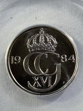 1984-U Sweden 50 Ore Graded MS 67 by ANACS