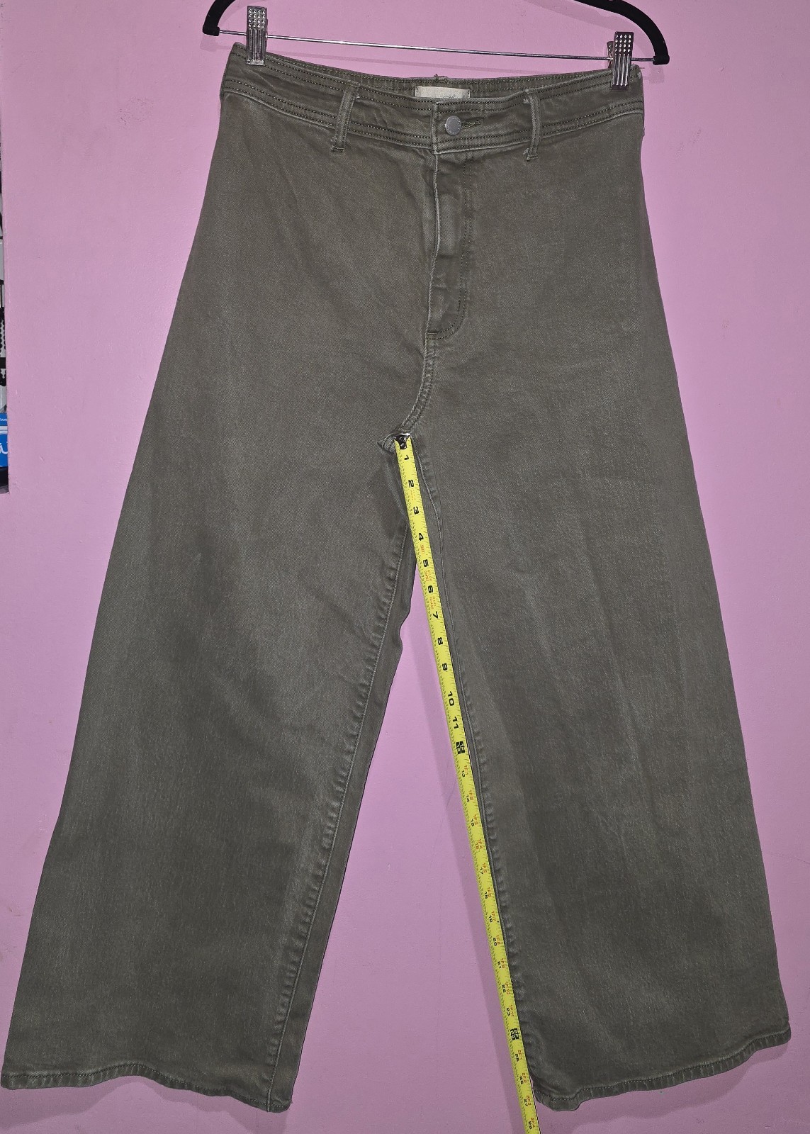 Universal Thread Women's Size 8 Green Sailor Wide Leg Pants