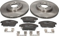 Mapco Bremsensatz Scheibenbremse 47698 FüR Cruze Astra Orlando Opel Chevrolet