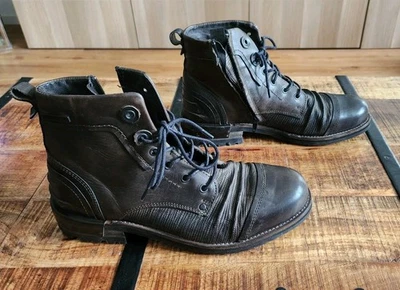 Yellow Cab Herren Stiefel, Stiefelette GR. 43 Khaki - Bild 1 von 4