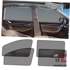 Car Window Shades for Side Window Sun Shade for Car Window 10 Mesh 4pack kit