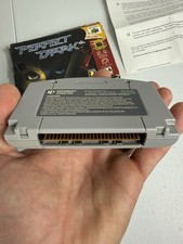 Perfect Dark - Nintendo 64 (N64) with Box, **Missing Manual** TESTED!