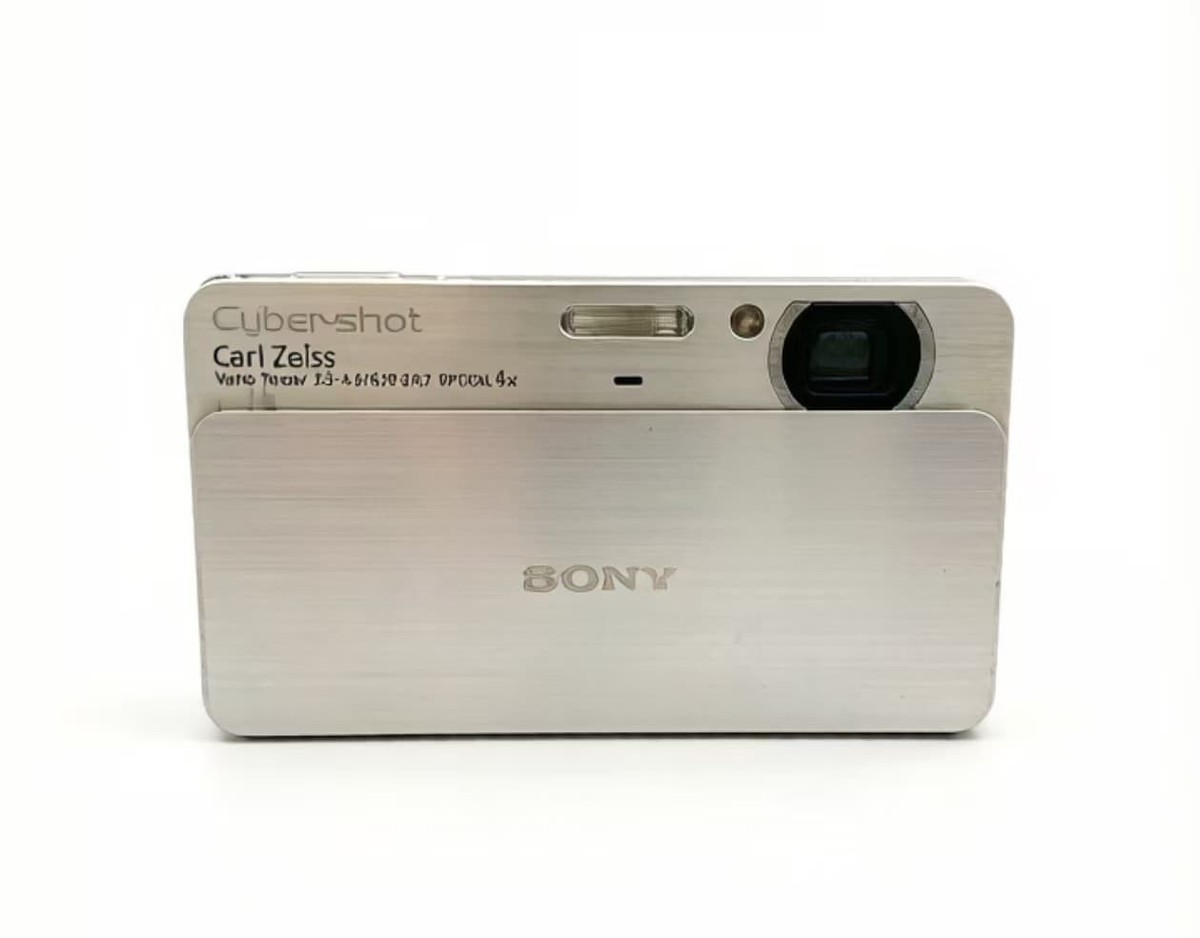 SONY Cyber-shot DSC-T700 10.10 MP 4.0X Optical Zoom Silver Tested