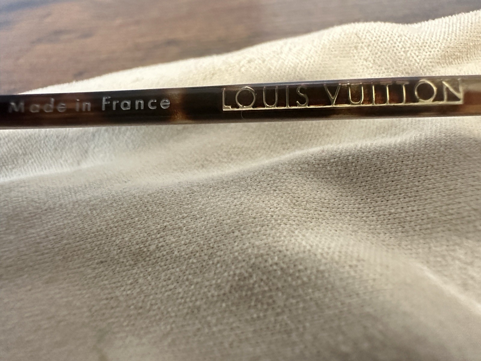 Authentic Louis Vuitton Tortoise shell Acetate Lo… - image 5