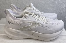Brooks Glycerin 22 Women's Size 9.5 All White Mesh Cushioned Running Sneakers