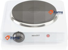 Tristar Single Cooking Plate - 1000W Adjustable Thermostat Diameter 15cm 15 cm