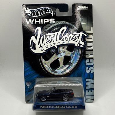 Hot Wheels Whips West Coast Customs black Mercedes-Benz SL55 1:64 (483)