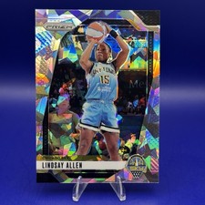 2024 Panini Prizm WNBA Lindsay Allen Ice Prizm #107 Chicago Sky