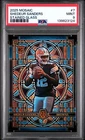 2025 PANINI MOSAIC STAINED GLASS #7 SHEDEUR SANDERS ROOKIE RC PSA 9