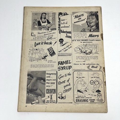 Picture Post Magazine December 13, 1947 Rare Early Marilyn Monroe Cover - Picture 13 of 17