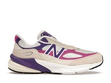 New Balance 990v6 Made in USA x Teddy Santis Low Macadamia Nut Magenta - U990TD6