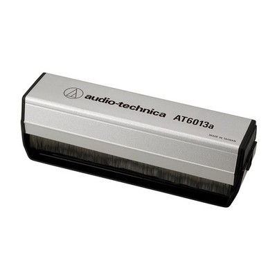 Audio-Technica - Dual-Action Anti-Static Record Brush Silver / Black