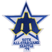 1979 All Star Game In Washington Seattle Mariners Kingdome Jersey Logo MLB Patch