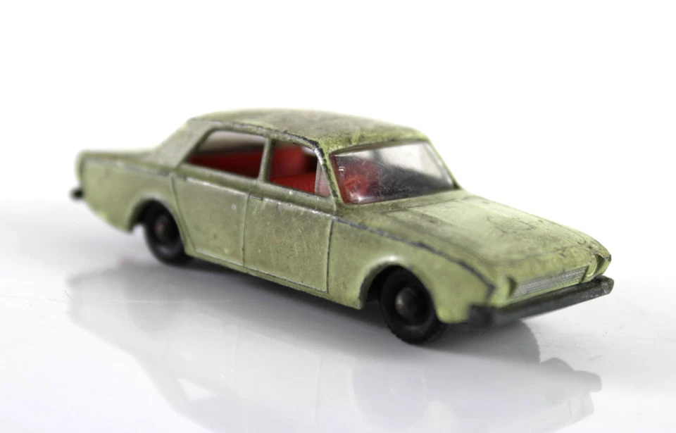 Vintage Made in England by Lesney Matchbox Series N 45 Ford Corsair Modellino - Immagine 4 di 4