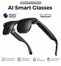 AI Translate Smart Glasses 8MP Camera, Video Recording, Polarized Sunglasses Men