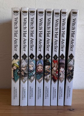 Witch Hat Atelier (Vol. 1,3-6,9,11,12) English Manga Graphic Novel