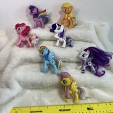 My Little Pony G4 Rainbow Tail Surprise Lot Of 6 Figures Color Changing Tails
