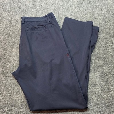 Rhone Commuter Pants Mens 32 Navy Blue Technical Slim Fit Performance Chinos