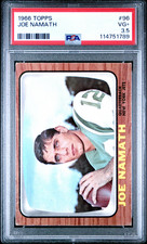1966 Topps #96 JOE NAMATH Base PSA 3.5 VG+