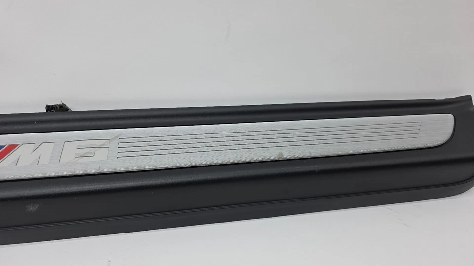 12-18 BMW F12 F13 6-Series M6 Right Side Door Sill Scuff Step Plate Cover OEM - Image 3 of 4