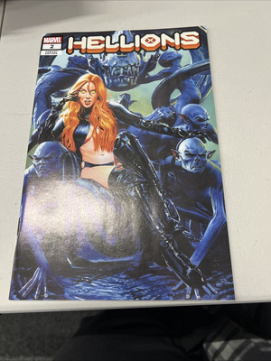 HELLIONS 2 MIKE MAYHEW STUDIO VARIANT [2019] MARVEL COMICS