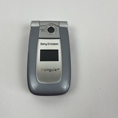 Sony Ericsson~Model Z500a~Cingular~Flip Cell Phone~Parts Only~No Battery~No Cord