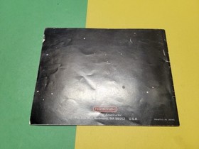 Wild Gunman Manual de Instrucciones Folleto Nintendo Nes Aut&eacute;ntico Caja Negra &iexcl;Sin C&oacute;digo!