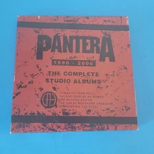 PANTERA Complete Studio Albums Colored Vinyl 5 LP Box Set