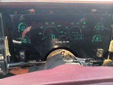 1990-1992 Oem Buick Reatta Riviera Digital Instrumental Gauge Cluster Video