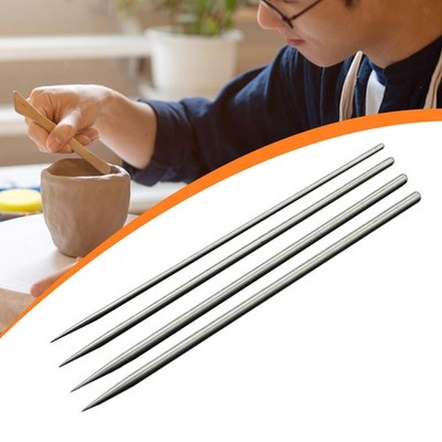 4x Bastelwerkzeug DIY mit Nadeln, Stab, Schnitzerei,