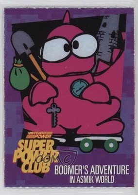 1992-95 Nintendo Super Power Club Boomer's Adventure in Asmik World #50 00hi